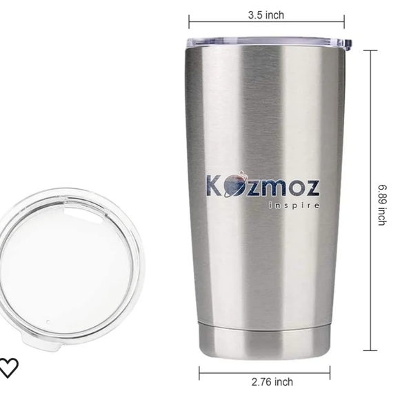 Kozmoz This Is My Christmas Movies Watching Stainless Steel 20oz Tumbler Cup - Picture 4 of 10